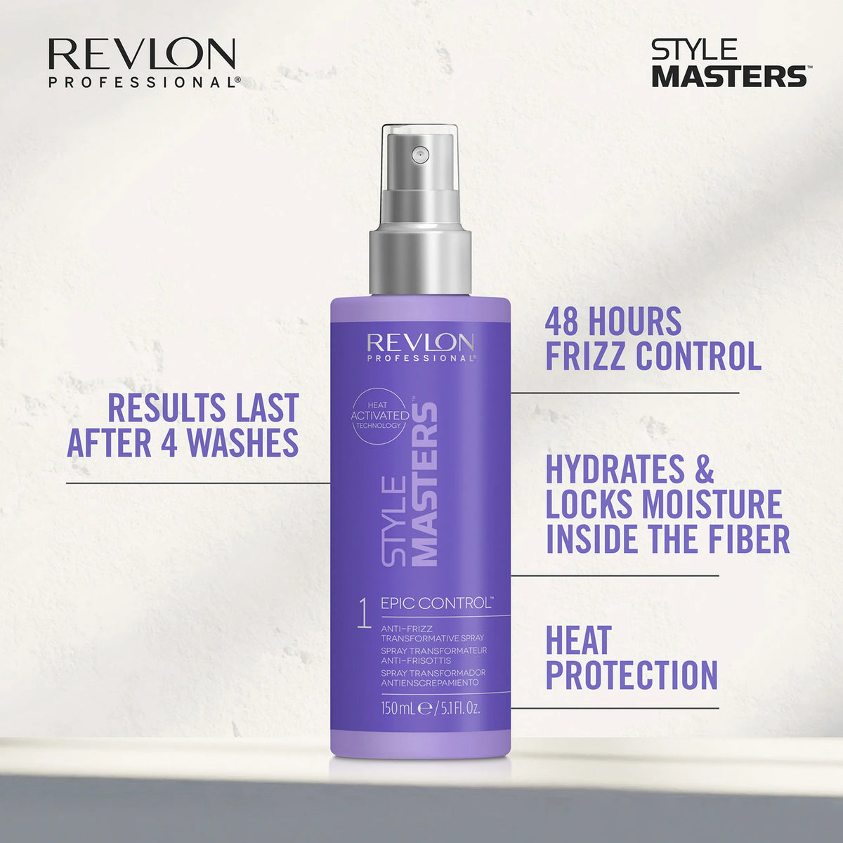 REVLON STYLE MASTERS SMOOTH CONTROL EPIC CONTROL