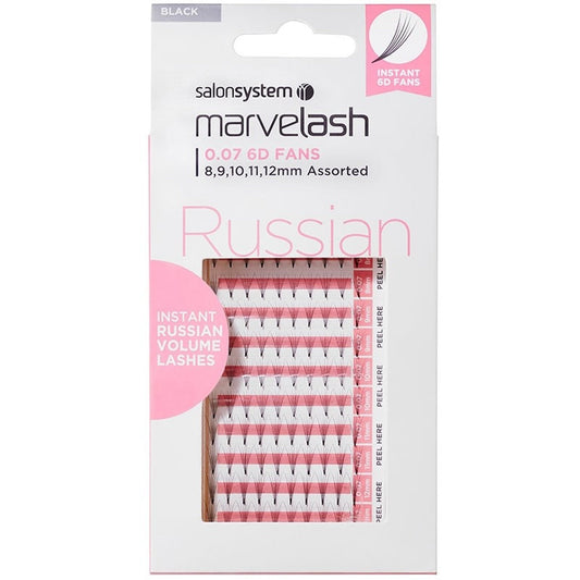 Salon System Lash Extensions ProFan D-Curl 5D 8-12mm