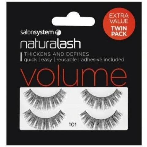 SalonSystem Extra Value Volume 101 Lashes Twin Pack