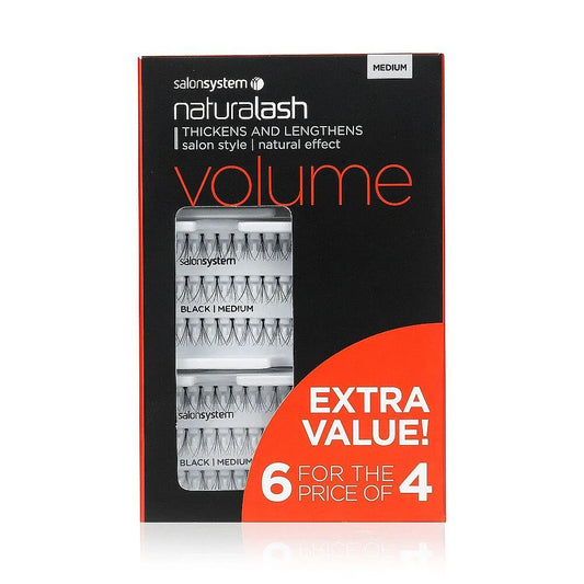 Salon System Naturalash Volume Individual Lashes Extra Value Pack